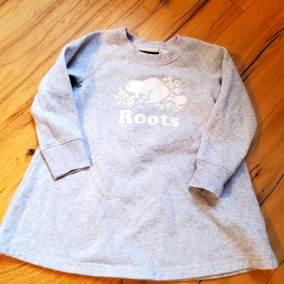 Roots Other - 4T Roots Gray Long Sleeve Dress